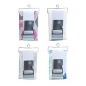 Wholesale - 70" X 72" SHOWER CURTAIN WITH 12 PLASTIC HOOKS C/P 24, UPC: 810002207174